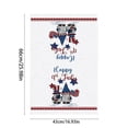 thumbnail image 2 of Patriotic Independence Day Ultra-Fine Fiber Towels, Quick-Drying Absorbent Kitchen Tea Towels, Decorative Dish Towels for Fourth of July, Anniversaries and Easter Gifts Giving, 26*17in, B, 2 of 7