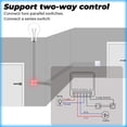 thumbnail image 4 of AUBESS Tuya Smart Home Gadgets Mini WiFi Smart Switch Light Switch Relay Module Voice Control, 4 of 4