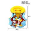 thumbnail image 3 of Hienoo Boys Girls Flotation Aid Life Jacket Lightweight Swimwear Inflatable Vest for Kids, 3 of 3
