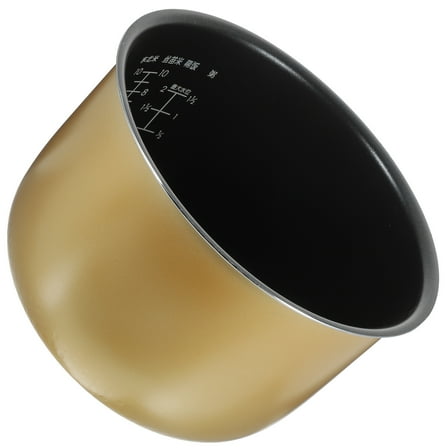 BESTYASH Stainless Steel Inner Pot Replacement for Rice Cooker, Household Cooking Accessory, 1 Set