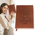 thumbnail image 2 of Clearance! Study Journal Notebook S.O.A.P Method Study Church Notes Notebook Daily Devotional Notebook Prayer Journal Note Taking & Journaling Kit Based Office&Craft&Stationery,Brown, 2 of 9