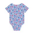 thumbnail image 6 of Rocae Strawberry And Flowers for Baby Cotton Short-Sleeve Bodysuits for Unisex Onesies Bodysuit-6 Months, 6 of 7