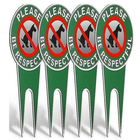 4pcs Beware Of The Dog Iron Sign, There Are Dogs Metal Warning Sign