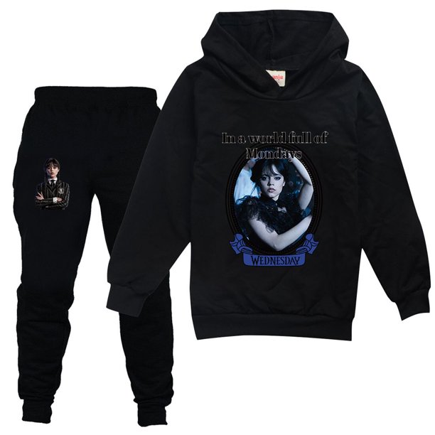 Chándales casuales para niños, conjunto de ropa para niños, suéter de manga larga, sudadera + pantalones zhangyuxiang LED