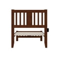 thumbnail image 4 of AFI Tahoe 14" Twin Wood Platform Bed with Slatted Headboard and Footboard, Walnut, 4 of 6