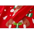 thumbnail image 5 of Popshion Toddler Boy 100% Cotton Christmas Pajamas Set Reindeer Pjs Size 3T, 5 of 7