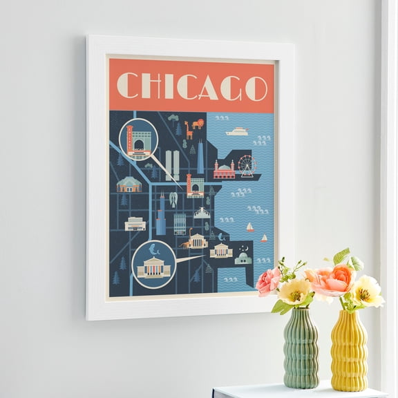 Studio Decor White Belmont Frame