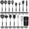 HadinEEon Silicone Cooking Utensil Set, HadinEEon 36pcs Silicone