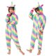thumbnail image 1 of Pijamas de invierno para niños y niñas, ropa de dormir de panda, dinosaurio, unicornio, kigurumi, onesies para niños, manta para dormir, disfraz de bebé, 1 of 4