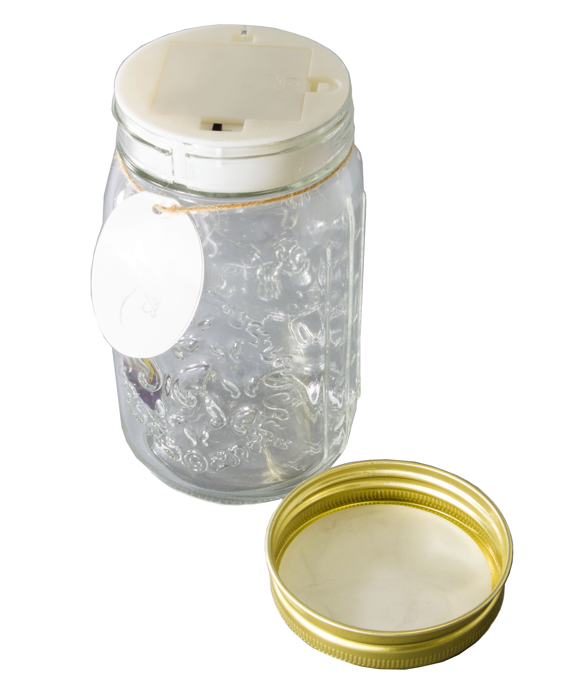LED Flying Butterfly Bottle Glass Jar Night Light Romantic Gifts