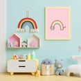 thumbnail image 4 of Colgante de pared de arco iris tejido a mano, decoración de pared de encaje de arco iris, tapiz de Color colgante de arco iris, decoración de habitación de niños y dormitorio Namotu WL-00876, 4 of 7