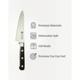 thumbnail image 3 of fafa-7.5cm Japanese Petty Knife – Stainless Steel Small Japanese Slicer for Precision Cutting, Utility Kitchen Knife, Small Fixed Blade, 3 of 4