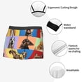 thumbnail image 3 of Cauagu funny dogs Print Boxer Briefs for Men,Comfortable Breathable Men's Underwear Moisture Wicking Underpants-Small, 3 of 5