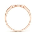 thumbnail image 2 of ANGARA Natural 0.19 Ct. Diamond Classic Ring in 14K Rose Gold for Women (Ring Size: 12), 2 of 8