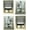 Unpainted, variant on Dual Locking Handles- Set of 4- Interior/Exterior- Fits Military Humvee- Unpainted