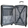 thumbnail image 3 of Ricardo Beverly Hills Anchor Bay Hardside 29" Expandable Checked Spinner Luggage, Charcoal, 3 of 9