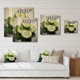 thumbnail image 4 of Designart "Pointillism Dot Art of Honeydew Cucumber Vegetable I" Farmhouse Print on Natural Pine Wood, 4 of 5