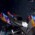 thumbnail image 3 of Rainbow Flames Hydrographic Film Water fer Printing Film Hydro Dip Film 50cmX100cm, 3 of 5