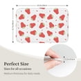 thumbnail image 4 of Pofeuu Hand Drawn Strawberry Print Hem Mat 40x60 - Multipurpose Doormat for Indoor & Outdoor Use - Welcome Your Guests with our Entrance Mat, 4 of 6