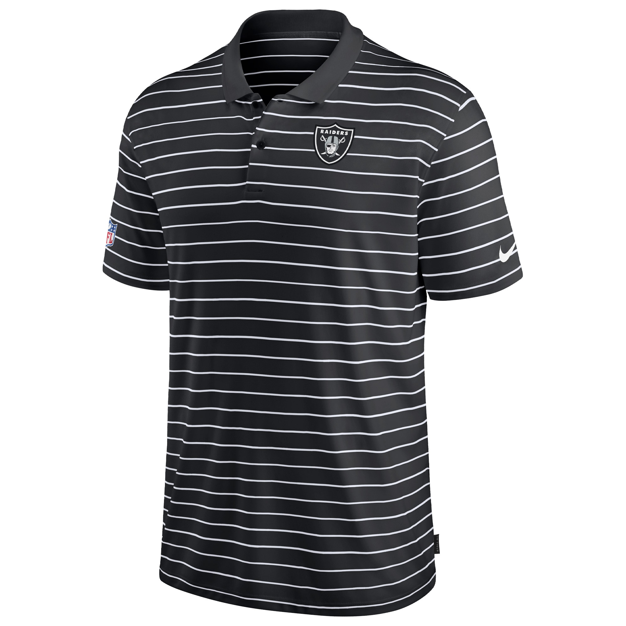 raiders nike polo