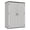 Grey, variant on YEAHIBABY Multipurpose Black Plastic Storage Cabinet for Outdoor Garage and Living Room Use