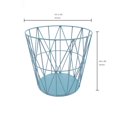 thumbnail image 2 of hometrends Wire Waste Basket, 2 of 2