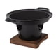 thumbnail image 2 of Parrilla De Carbón De Mesa Parrilla De Mesa Pequeña Sin Humo Portátil Fácil Limpieza Aleación De Aluminio Negro Para Interior Anggrek Otros, 2 of 8