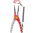 thumbnail image 4 of Alicates Kit combinado de alicates de pesca multifuncionales con pinzas de pesca de tijera Zinger Re DXTools  Alicates, 4 of 7