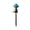 🍒 Blue_New#2414, variant on Solar Garden Border Light LED Resin Stake Outdoor Courtyard Decor Luminous Pathway Accent IP65 Waterproof Auto On Off Smart Solar Powered