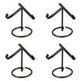 thumbnail image 2 of HWHCGZ 4 Pcs Metal Crystal Heart Stone Stand Crystal Ball Holder Mineral Specimen Display Easel Holder for Gemstones Fossils Agate Slabs Plates ,2 x 2.36 x 2.56 Inch Black*4, 2 of 9