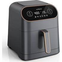 Ultrean Air Fryer, 9 Quart 6-in-1 Electric Hot XL Airfryer Oven Oilless Cooker, Large Family Size LCD Touch Control Panel and Nonstick Basket, ETL Certified, 1750W
