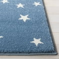 thumbnail image 3 of SAFAVIEH Carousel Kids Moon in the Stars Area Rug, Light Blue/Gray, 2' x 3', 3 of 11