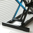 thumbnail image 5 of New 32 Inch Desk Converter, Height Adjustable Sit to Stand Riser, Dual Monitor and Laptop Workstation with Wide Keyboard Tray, Standing Computer Desk, Natural Color, 5 of 7