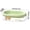 Green, variant on Hydroponic Planter Pot for Soilless Plant Growing, Indoor Herb Garden Kit for Growing Greens, Self-Watering Planter for Kitchen Counter Windowsill Balcony (Green)