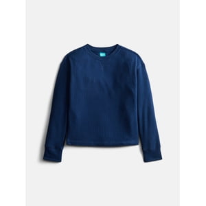 Wonder Nation Boys Thermal Waffle Tee