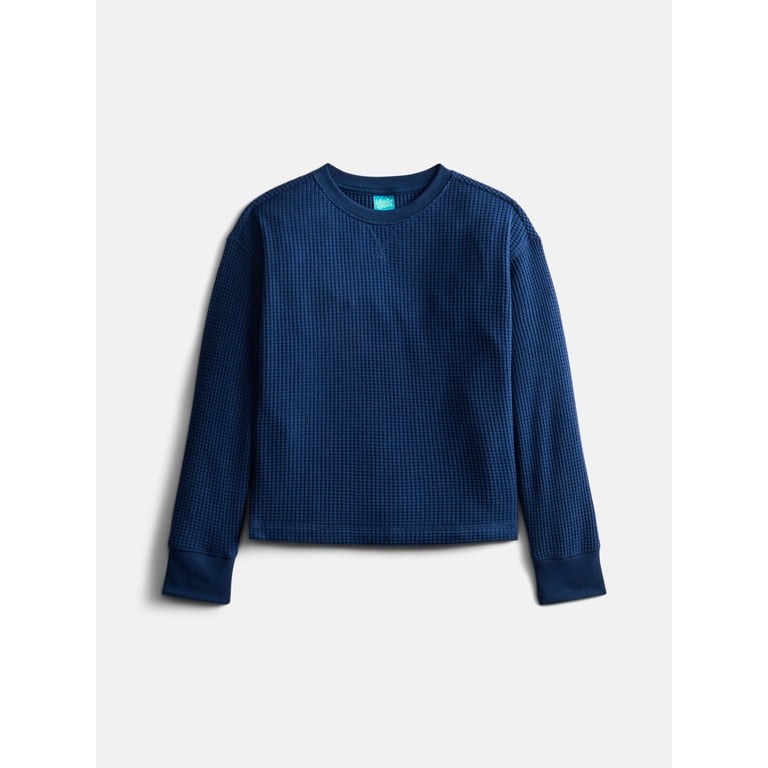 Wonder Nation Boys Thermal Waffle Tee photo 1