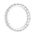 thumbnail image 2 of 1 1/10 Carat Prong Set Diamond Eternity Ring Band in 14K White Gold (Ring Size 8) (I1-I2 Clarity), 2 of 4