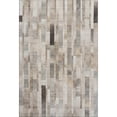 thumbnail image 2 of Addison Rugs Mayfield Premium Machine Washable Transitional Stripes Taupe Rectangle Rug, 10' X 14' Machine Washable Transitional Stripes Taupe Oversized Sherpa Throw Blanket, 2 of 7