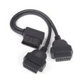 thumbnail image 1 of Speravity Cable de extensión en forma de L, 16 pines, 90 grados, línea de interfaz extendida, adaptador de conector doble, problemas de Vehículos, repuestos y accesorios Mis, 1 of 6