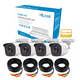 thumbnail image 1 of KIT TurboHD 1080p HILOOK BY HIKVISION DVR 4 canales 4 Cámaras Bala de Metal Fuente de Poder, 1 of 4