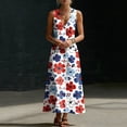 thumbnail image 6 of Summer Dresses for Women, Empire Waist Maxi Dress, Sleeveless Loose Ankle Length Long Dress, All Season Casual Summer Outfit, 6 of 7