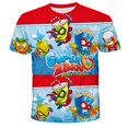 thumbnail image 1 of Camisetas Super Zings para niños y niñas, disfraces, novedad de verano 2023, camisetas para niños, ropa informal de dibujos animados para niños, camisetas de cuello redondo 4T Gao Jinjia LED, 1 of 2