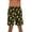 Black - Pineapples, variant on Whiskey and Oak Men's Bathing Suit Swim Trunks 94953-5726-XS (Black - Bright Turtles, X-Small)