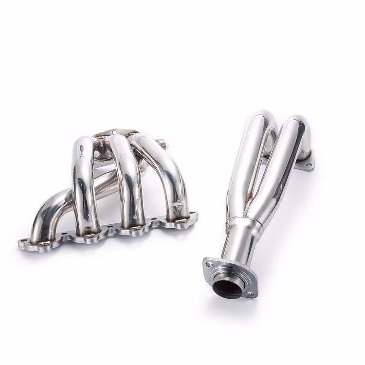 Fuda Industries Exhaust Manifold Header for Honda 88-00 Civic, Polished, 1 Pack
