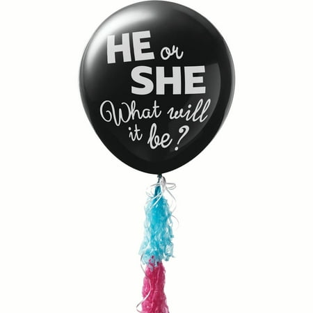 Way to Celebrate Gender Reveal Balloon Kit (Best Way To Determine Baby Gender)