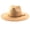 B, variant on Stylish Oversized Brim Sun Hat With Heart Detail Polyester Fabric For Outdoor