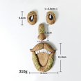 thumbnail image 4 of Árbol Monstruo Decoración Viejo Hombre Resplandor Ojos Escultura Resina Corteza Fantasma Cara Para Pascua Kearding HA027706-04, 4 of 4