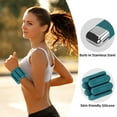 thumbnail image 7 of LTECARP Adjustable Wearable Wrist & Ankle Weights for Women Men - Leg & Arm Bands, Silicone Weighted Bracelets for Pilates, Walking, Yoga, Dance, Barre,Gym, 7 of 7