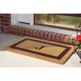 thumbnail image 4 of Nedia Home 02023J Paillasson en Fibre de Coco - Cadre Marron 22 x 36 Po - Monogramme J, 4 of 4