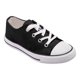 thumbnail image 1 of Zapatilla casual urbana de lona para niños negra 7191, 1 of 4